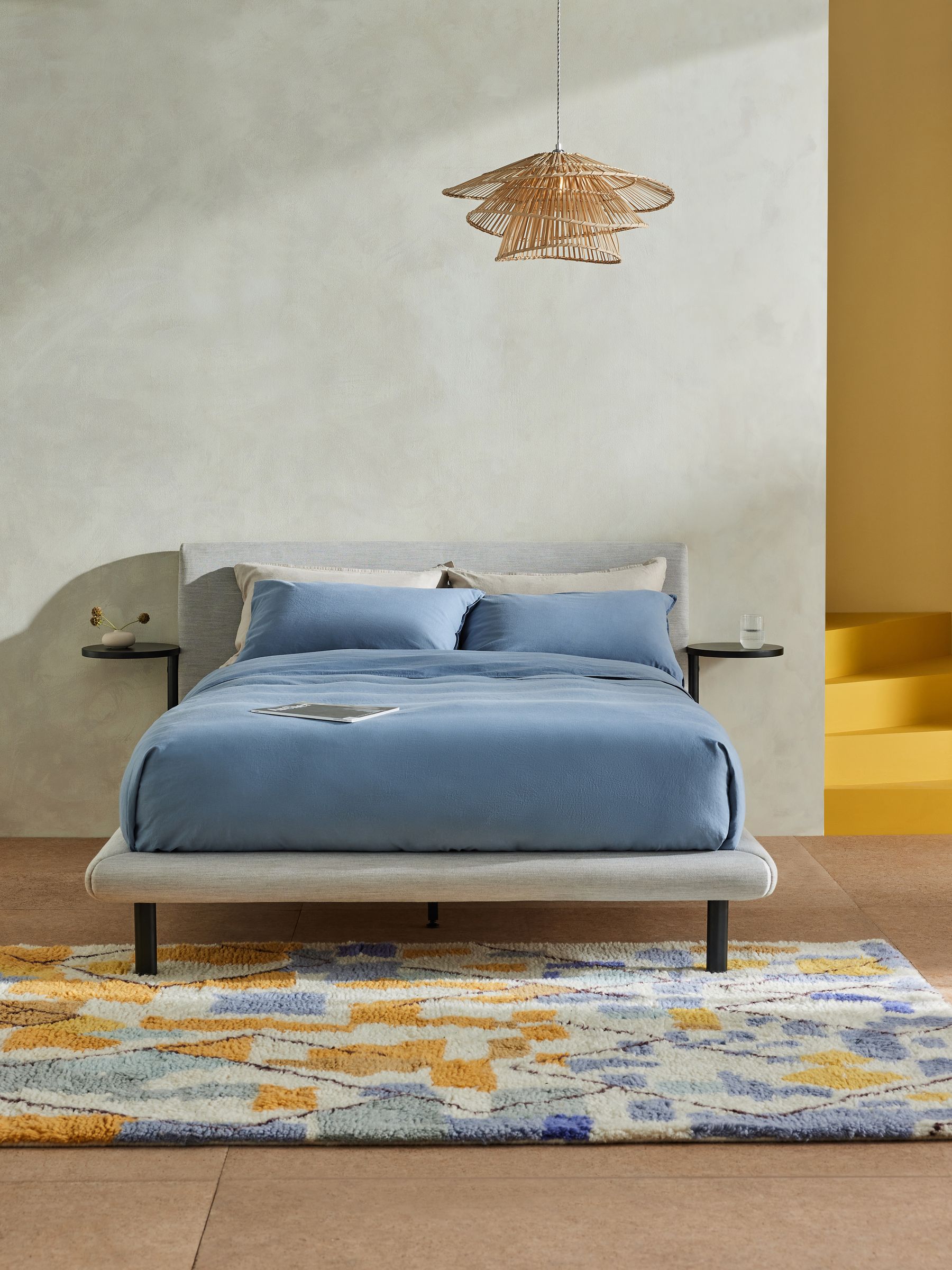 Hopper Bed in Grey