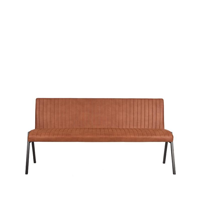 LABEL51 Eetkamerbank Matz - Cognac - 175x62x86cm