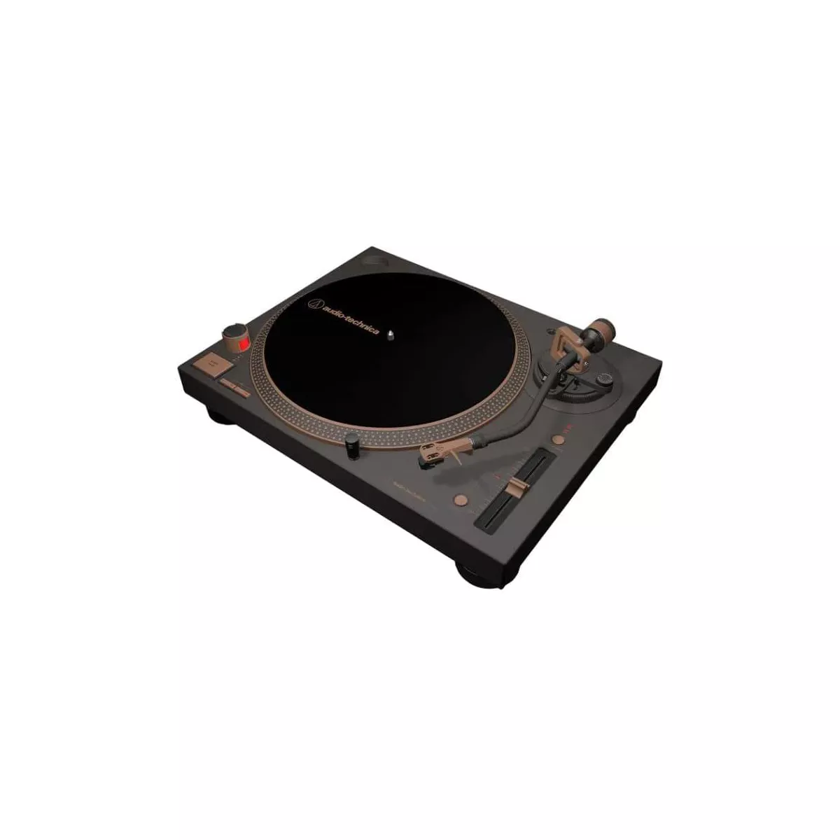 Audio Technica AT-LP120XUSB-BZ Direct Drive USB Turntable, Bronze 3-Speed, Built-in Preamp, Vinyl to Digital Conversion