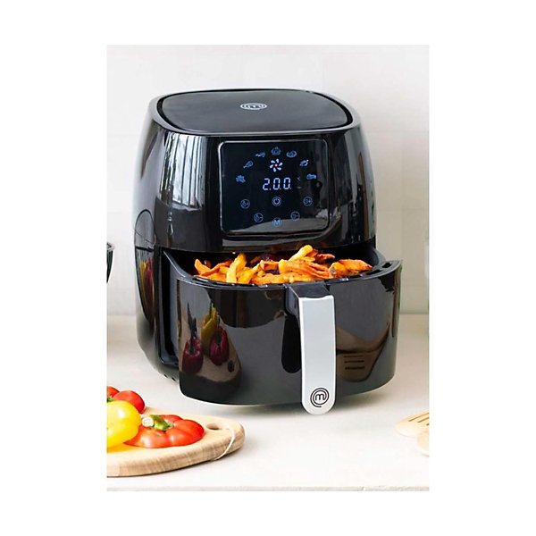 Friteuse à air chaud Masterchef numérique 4,5 L sans huile 1400W 80 - 200-C Minuterie