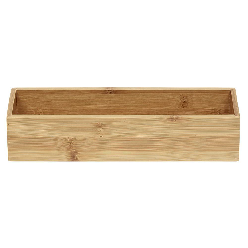 BoÎte en bambou organisateur L.30xl.7,5xH.6,5 cm