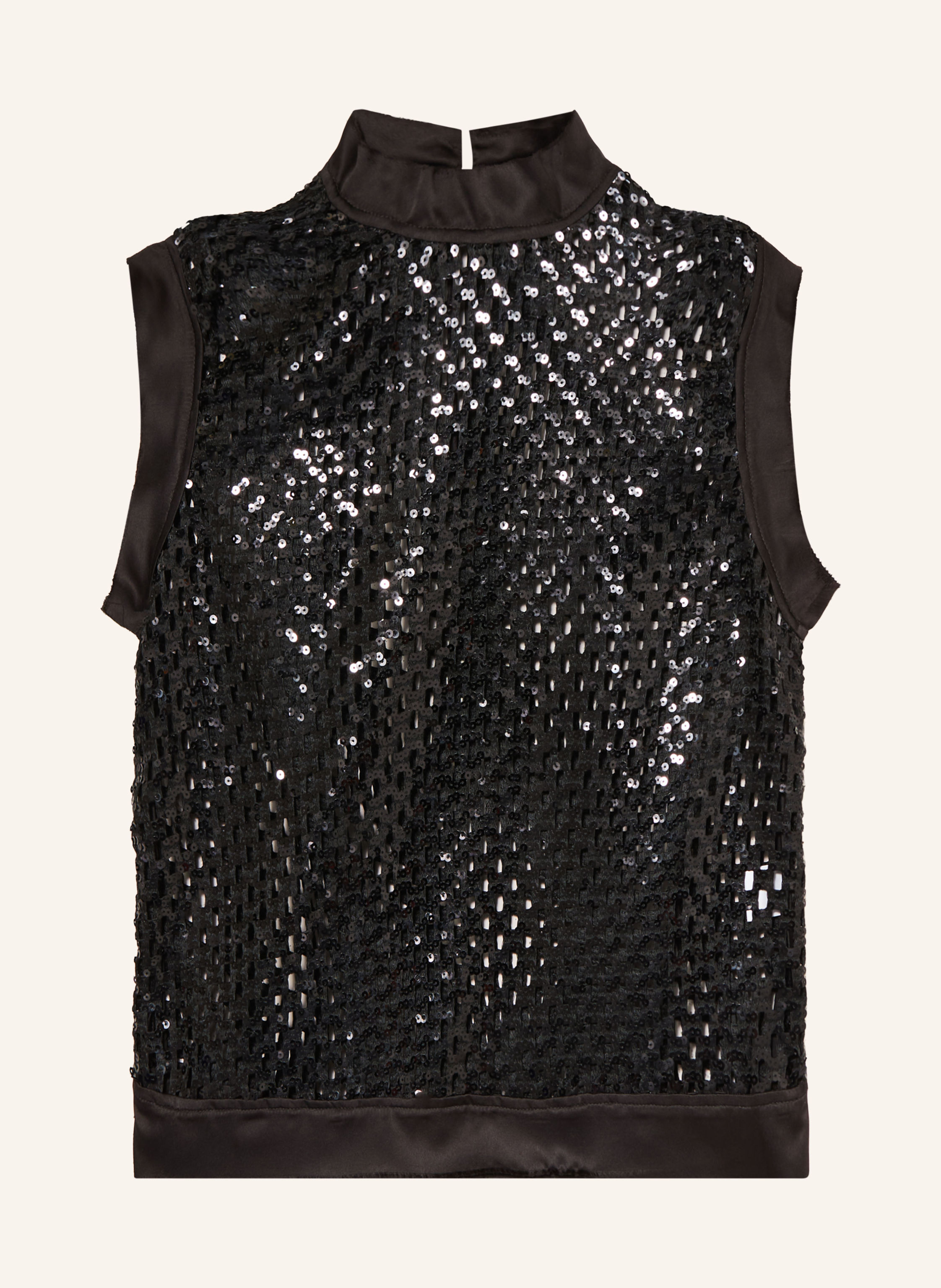 SEM PER LEI Stricktop mit Pailletten