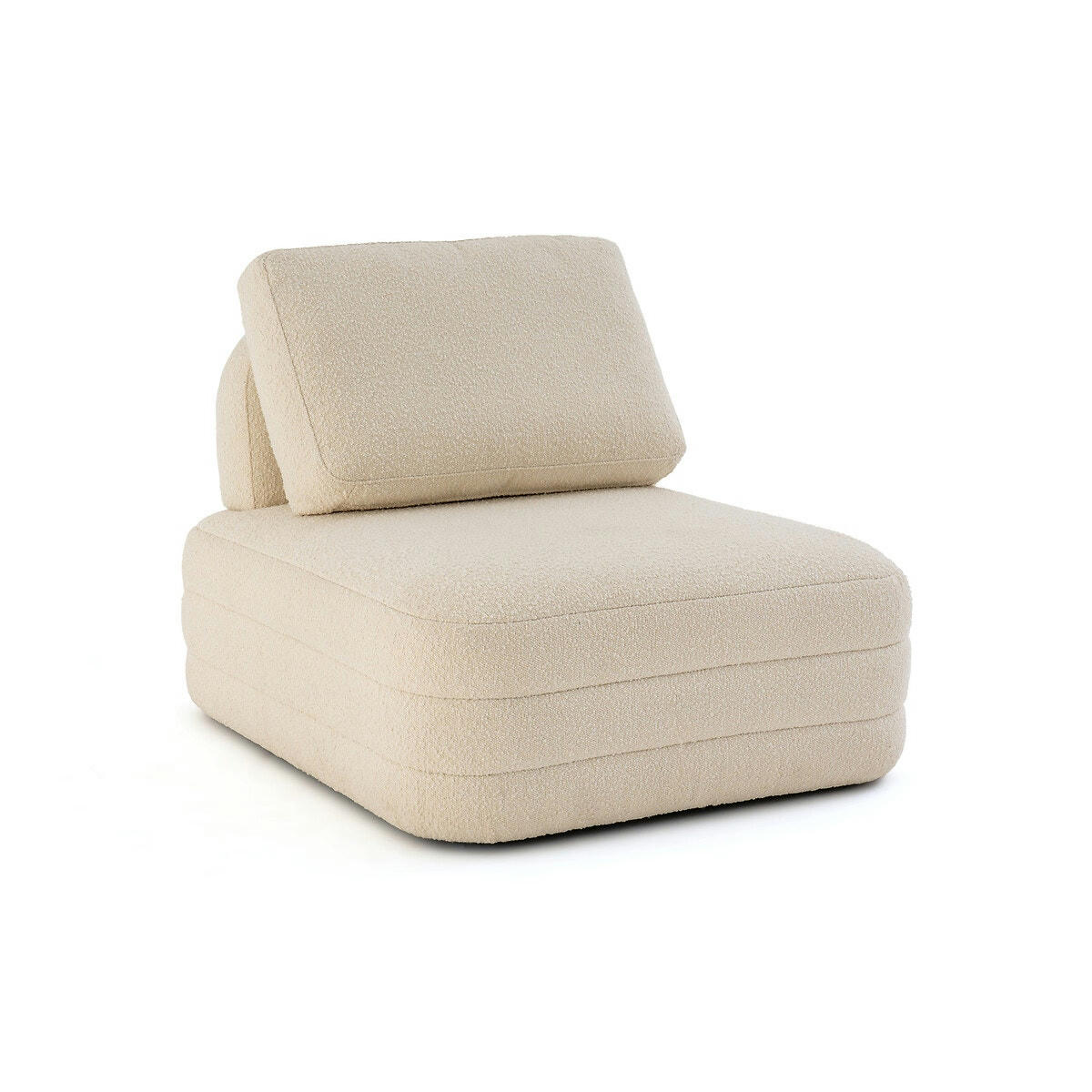 Chauffeuse modulable, bouclette, Rocca