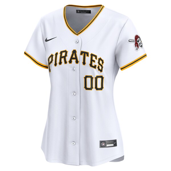 Pittsburgh Pirates Nike Women's Home Limited Custom Jersey - White