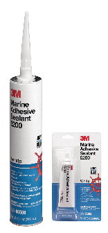 3M Marine Adhesive Sealant 5200 for Boats and RVs, White, 88-ml