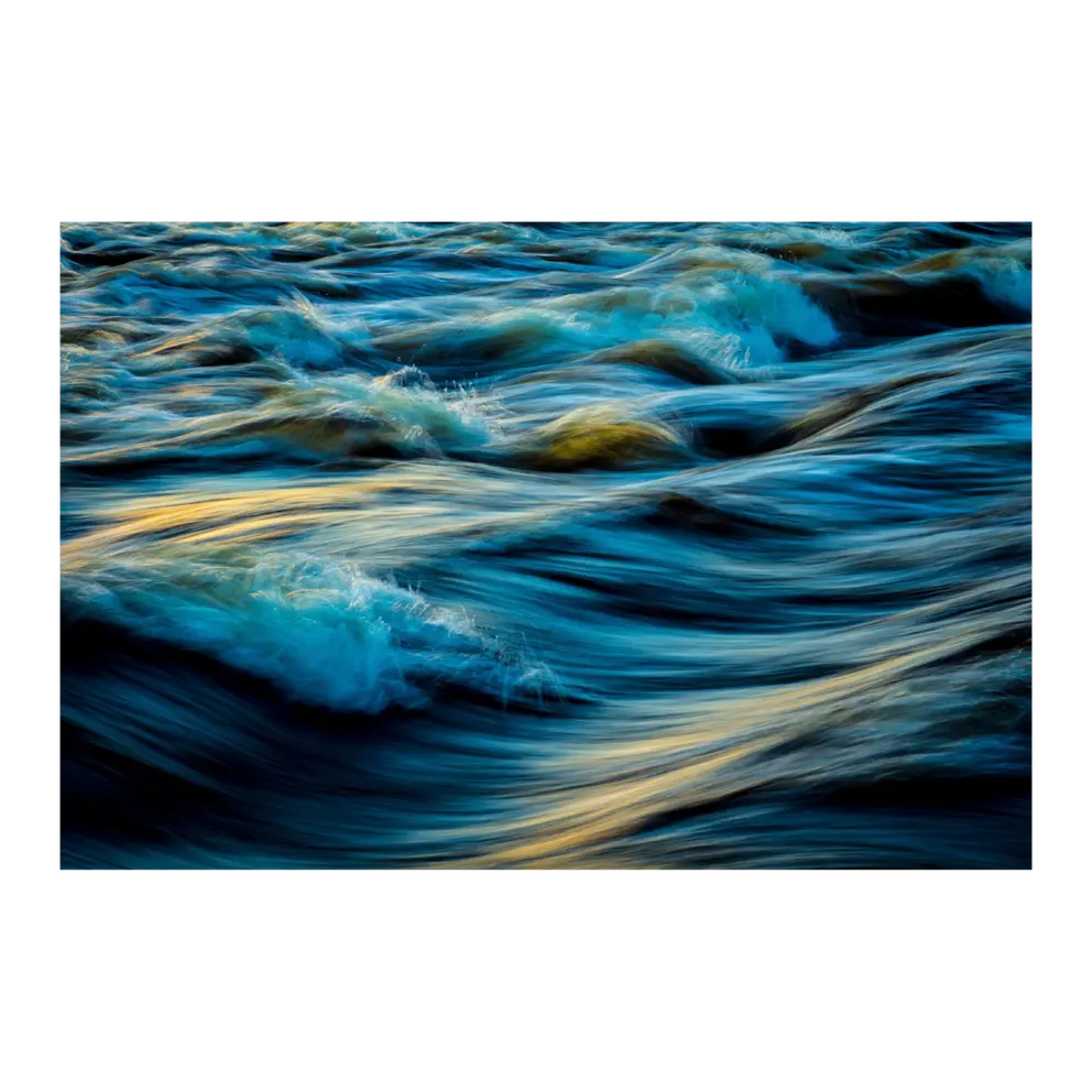 Glasbild Digital Art