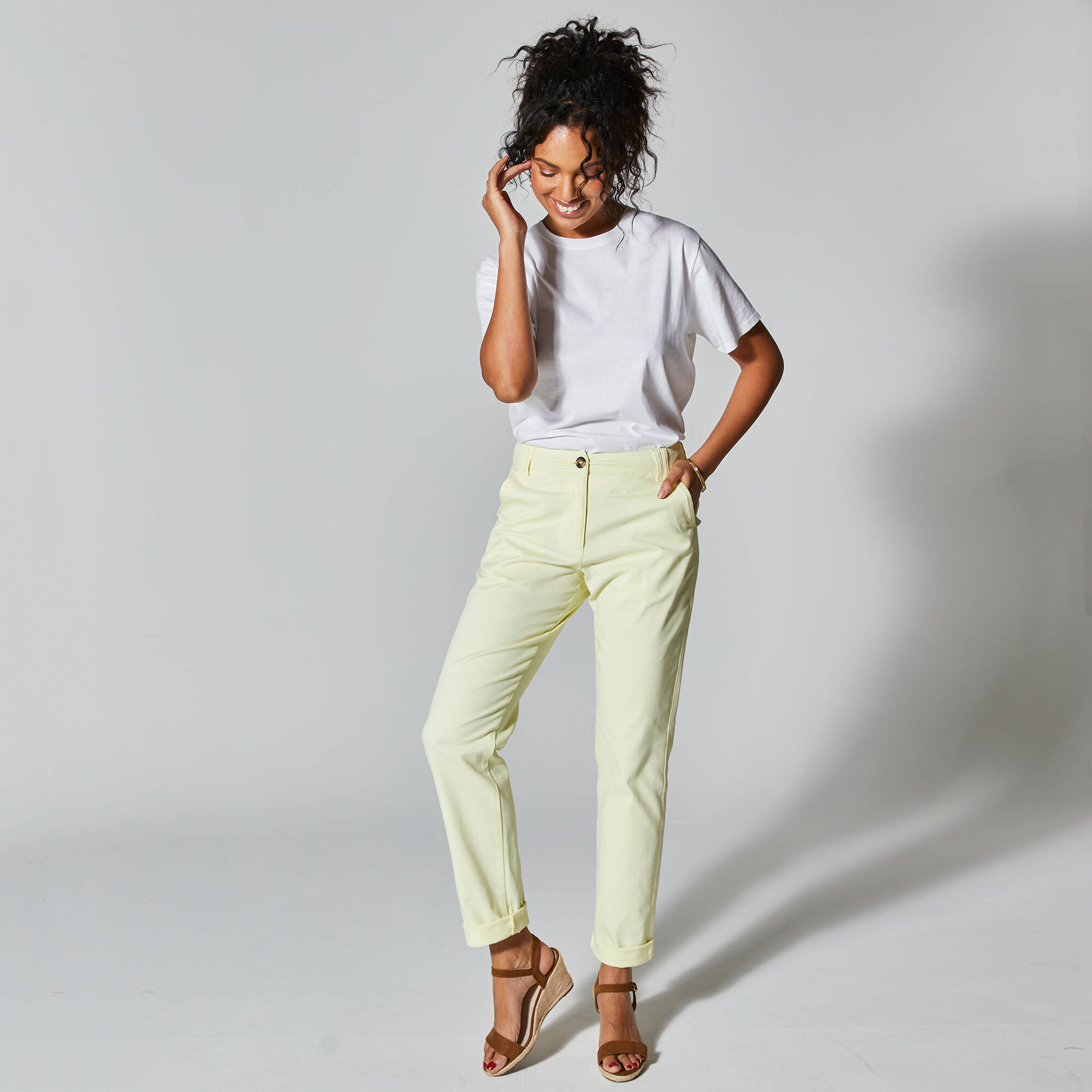 Pantalon chino stretch