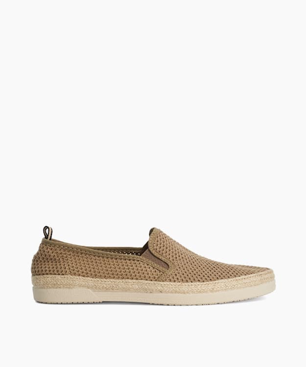 Fishers Taupe - Taupe Espadrilles