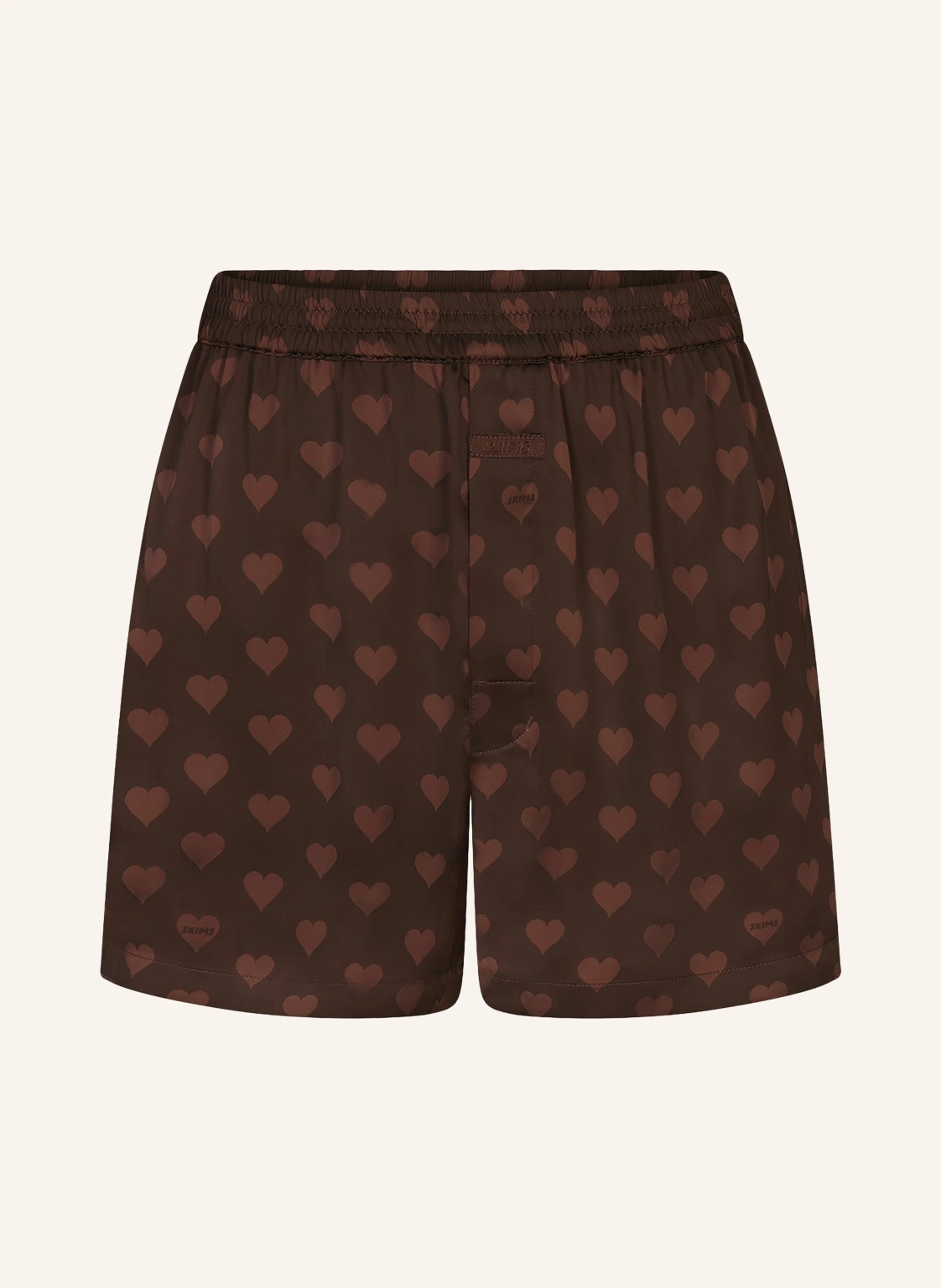 SKIMS Boxershorts SLEEP SATEEN aus Satin