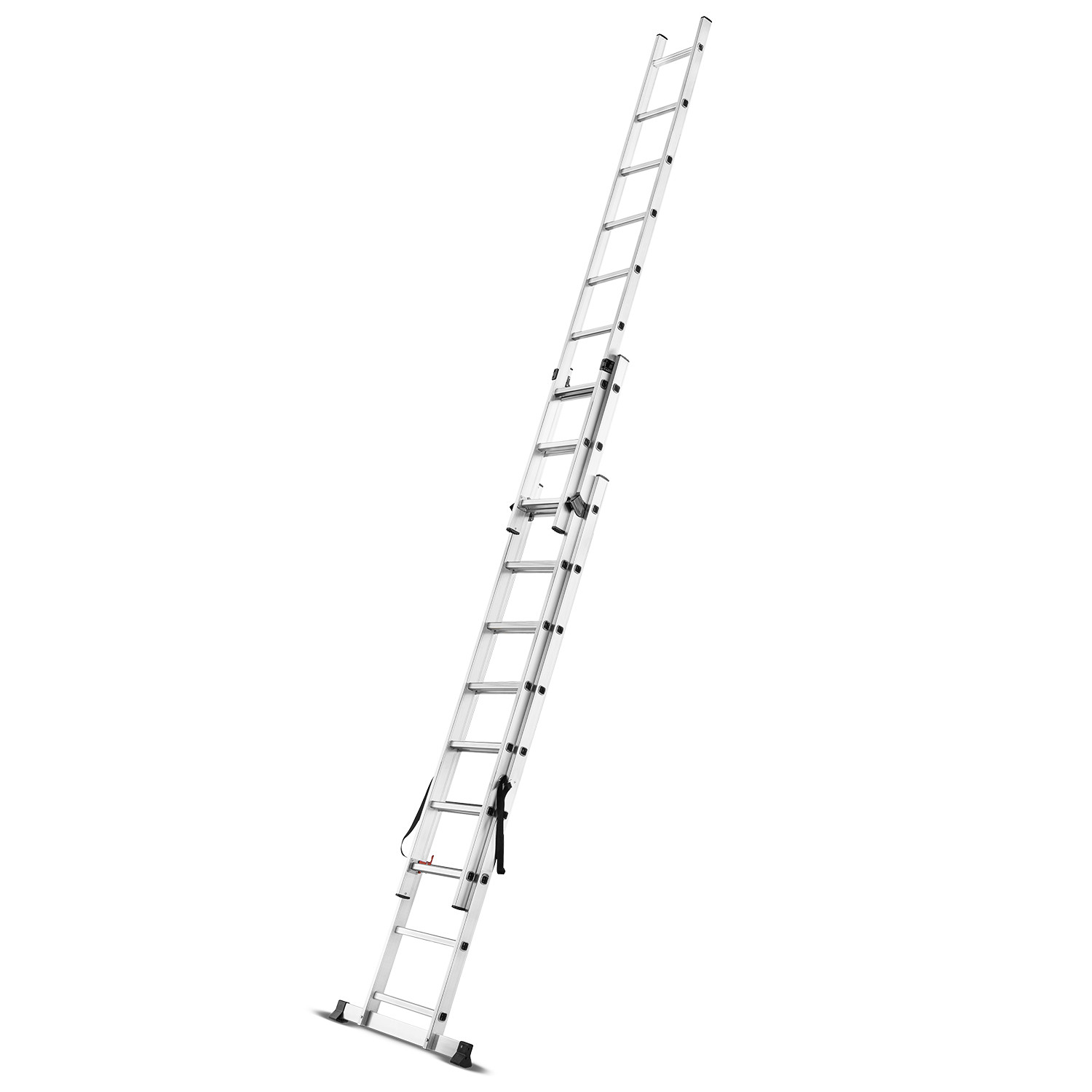 Drabina Aluminiowa 3x11 stopni Wielofunkcyjna Uniwersalna wys. Robocza 8,2m