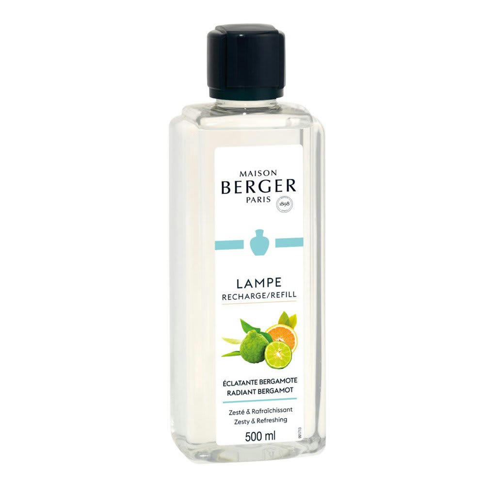 ÉCLATANTE BERGAMOTE - Recharge lampe Berger Éclatante Bergamote 500ml