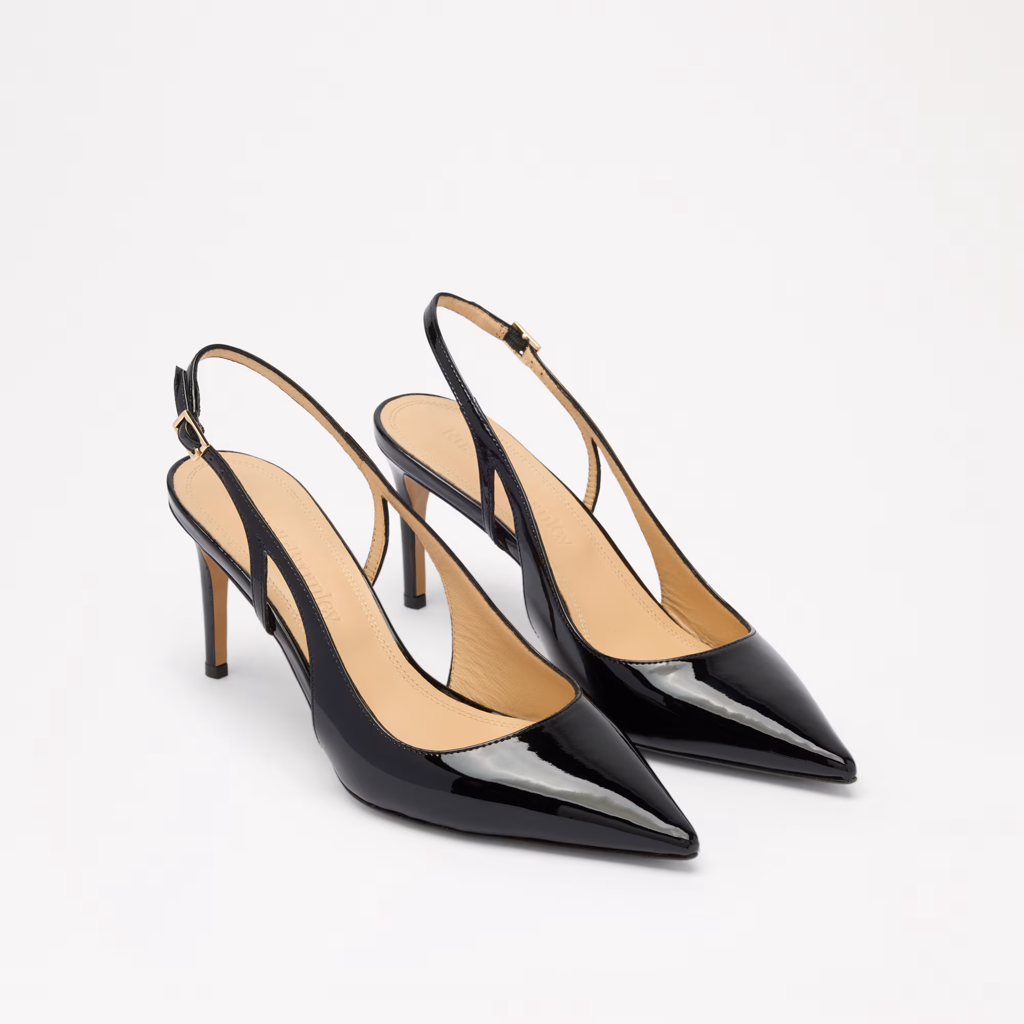 LineyCutout Slingback Heel