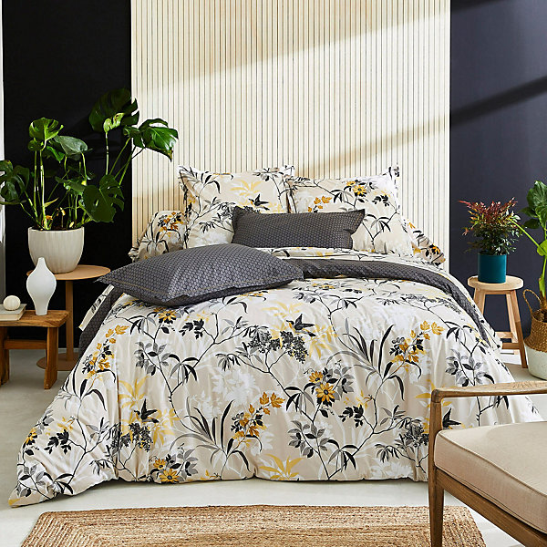 Housse de couette 200x200 cm percale coton ASIA Beige