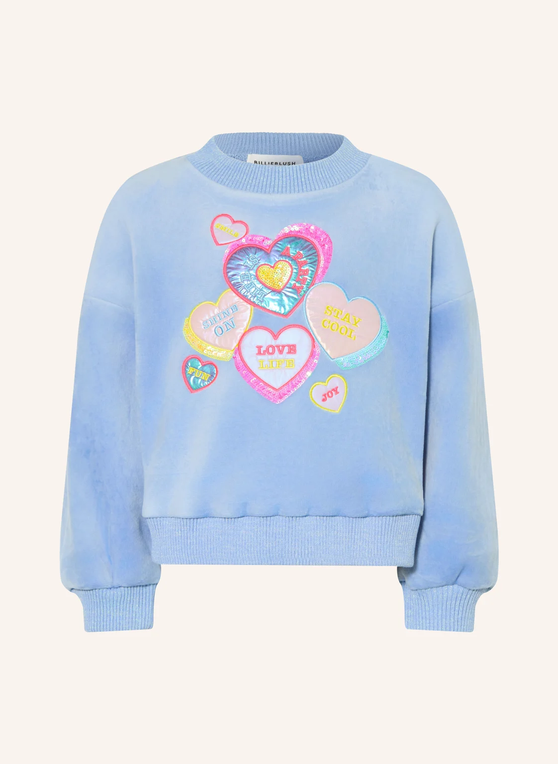 Billieblush Sweatshirt mit Pailetten