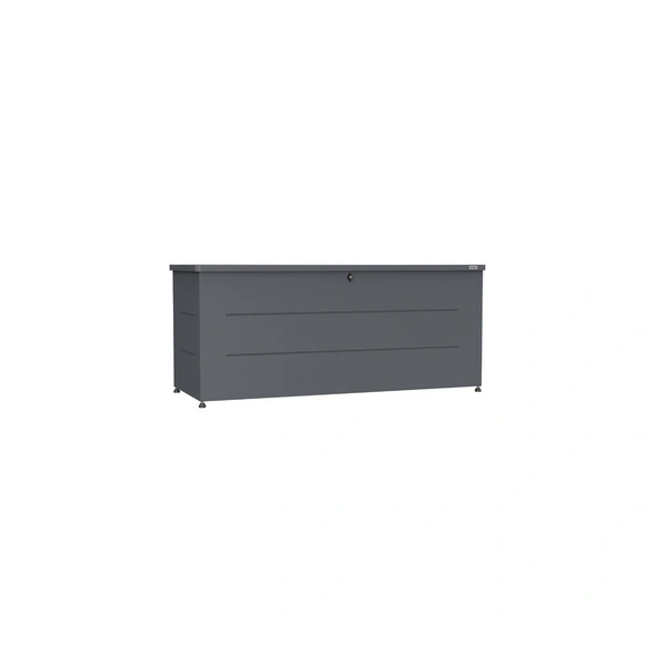 Terrassenschrank, »Gary«, Metall, pulverbeschichtet, LxBxH: 180x70x79 cm, anthrazit