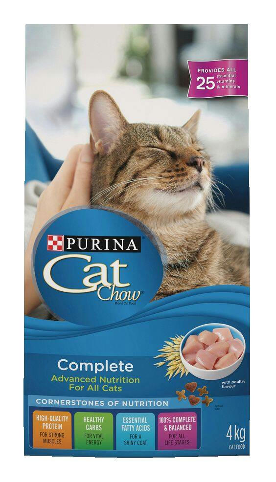 Purina Cat Chow®Advanced Nutrition Dry Cat Food, 4-kg