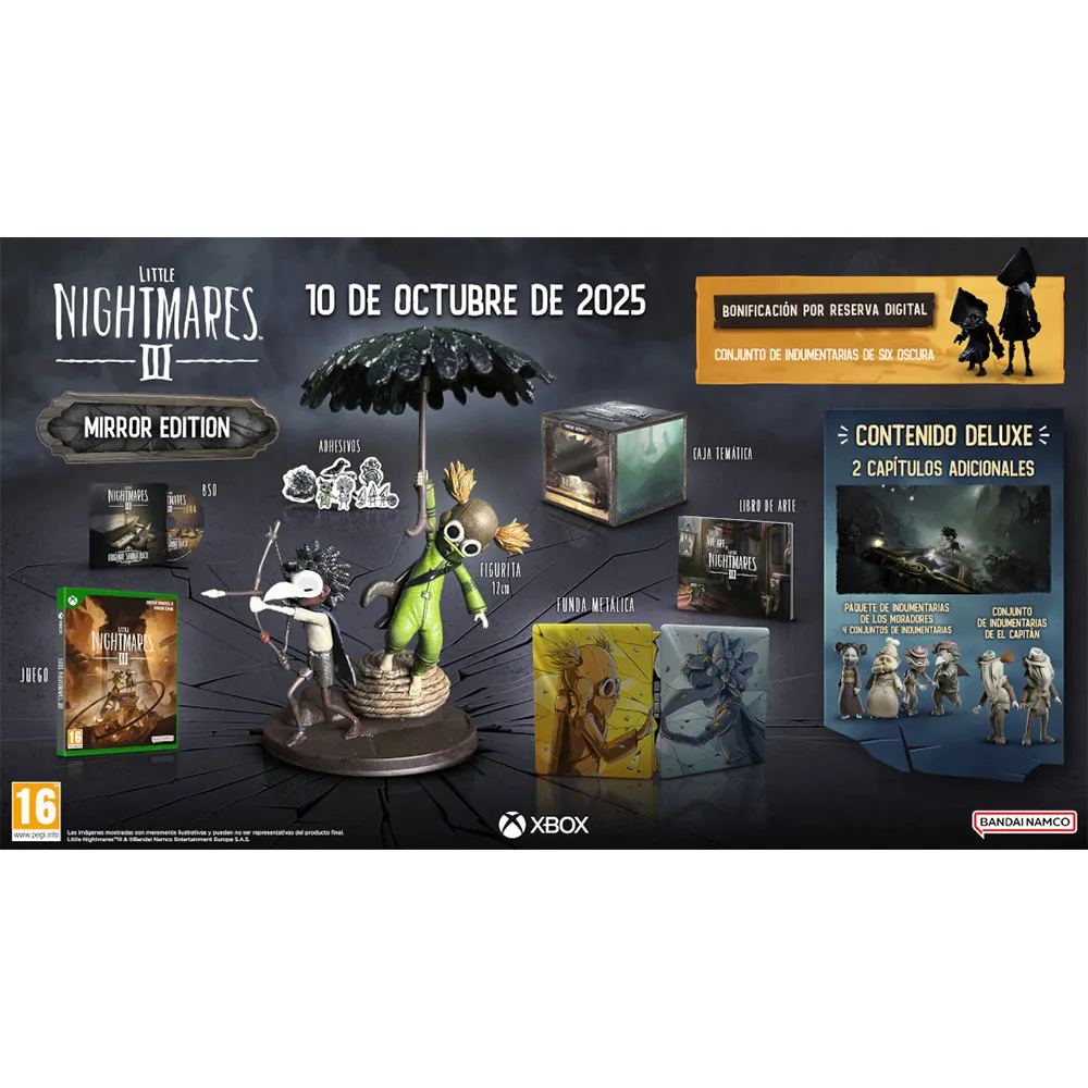 XBOX Series X Little Nightmares lll Collector Edition Mirror Edition