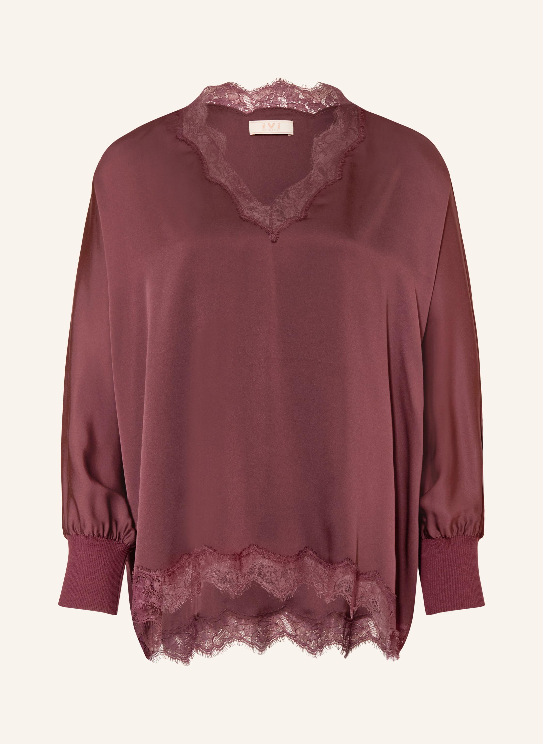IVI collection Blusenshirt mit Seide