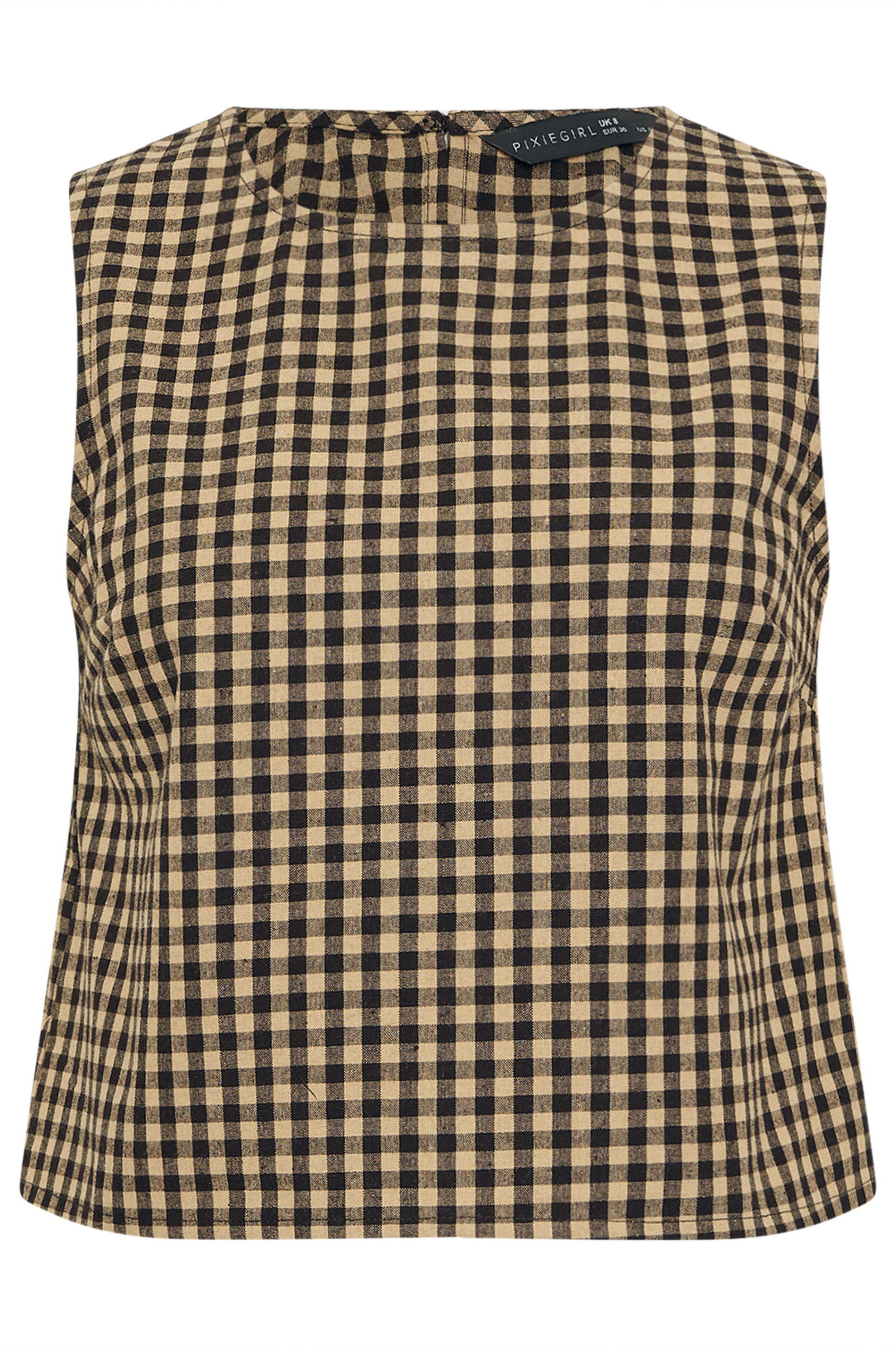 PixieGirl Petite Gingham Top