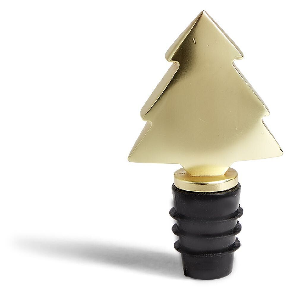 Bouchon design No&euml;l doré (2 modèles)