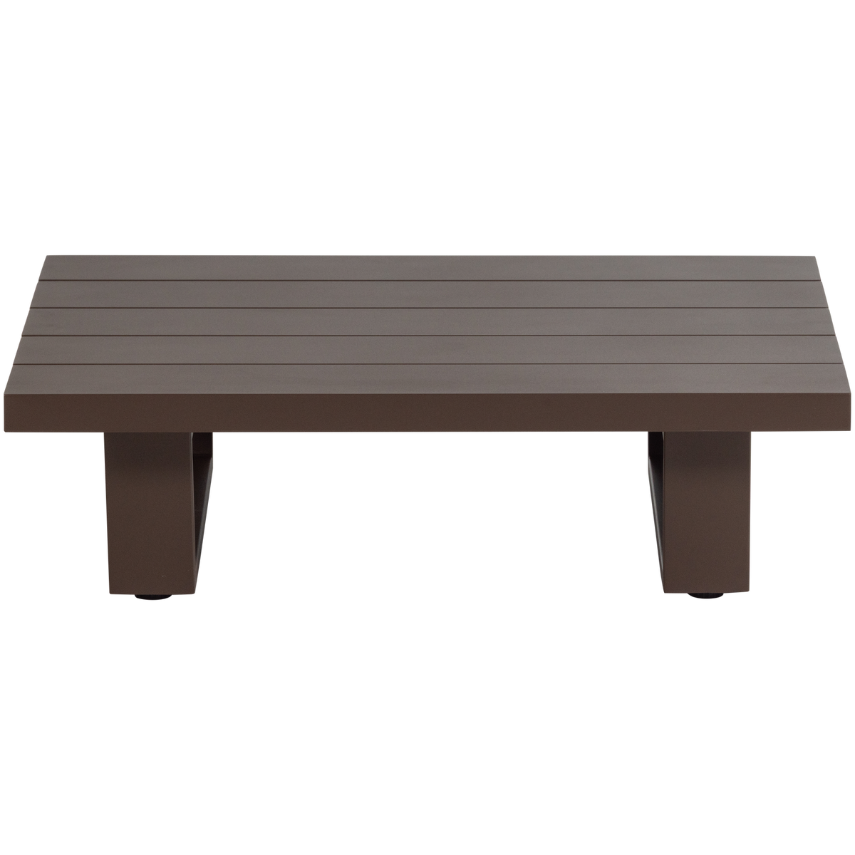 WOOOD salontafel tuin Bear - Aluminium - Bruin - 25x87x87