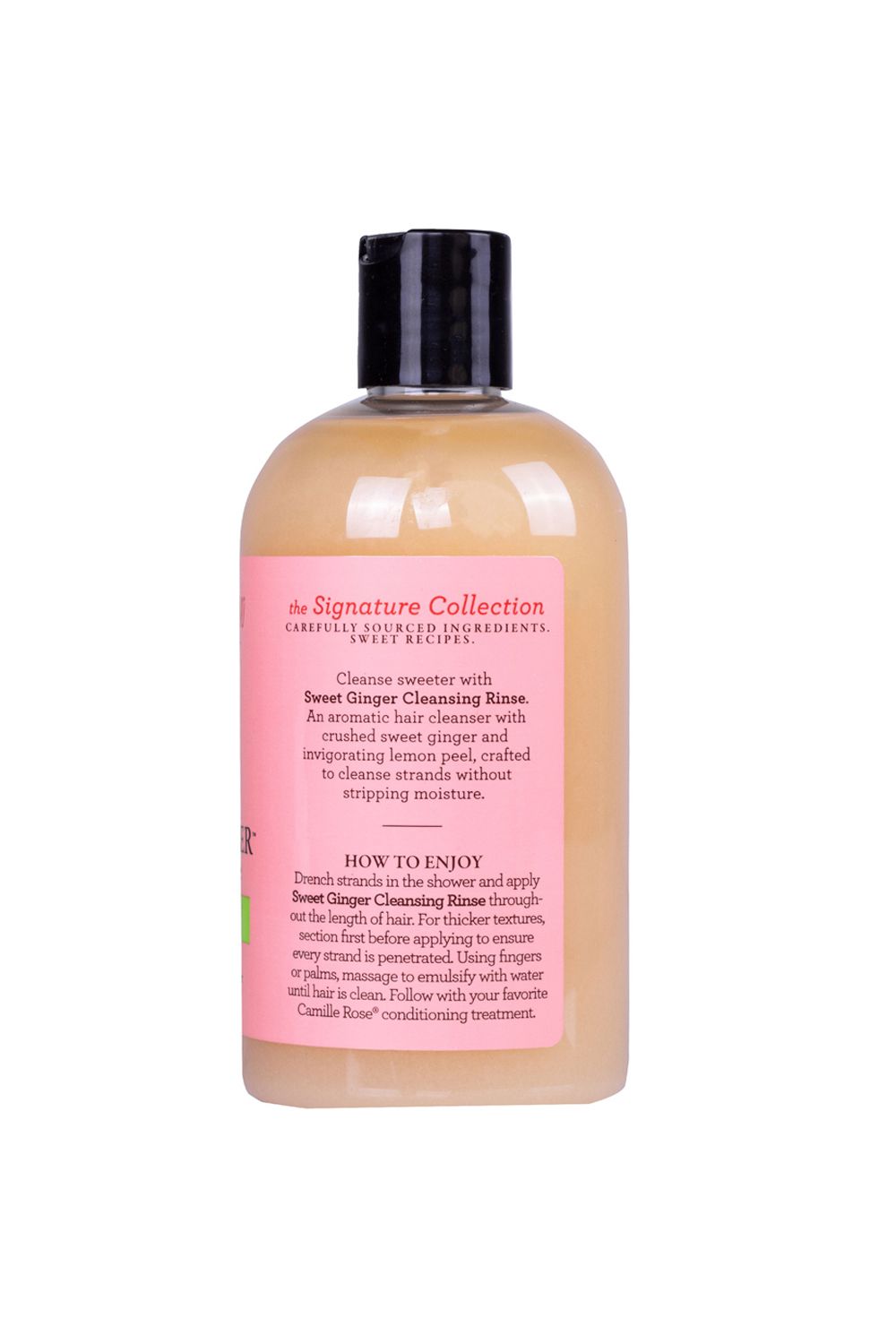 Camille Rose Sweet Ginger Cleansing Rinse Shampoo 355ml