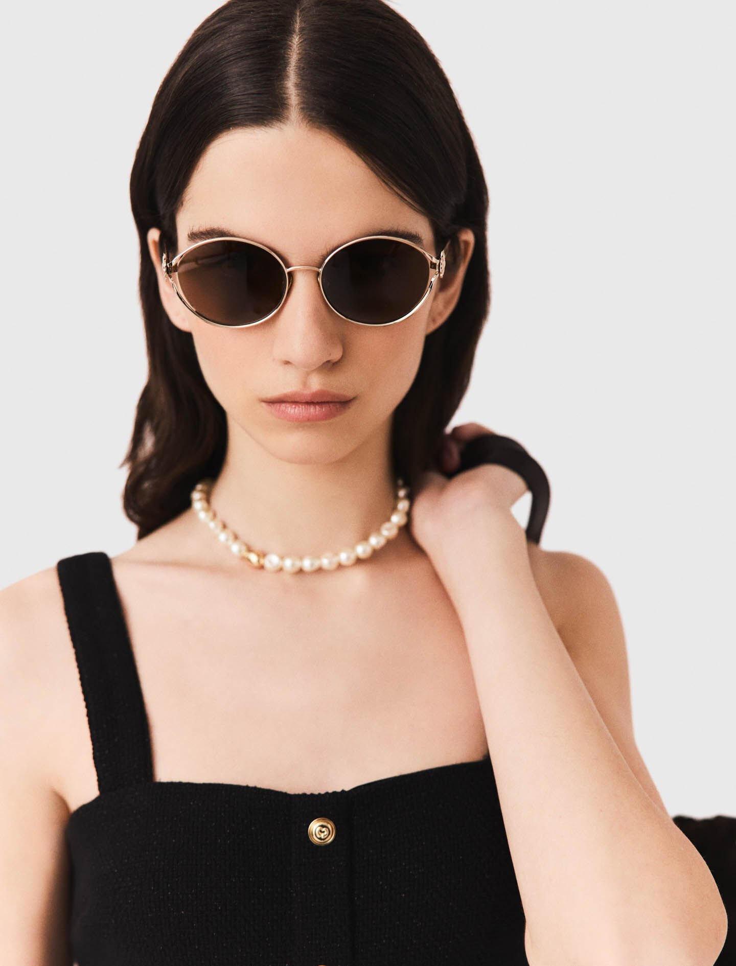 Lunettes de soleil rondes