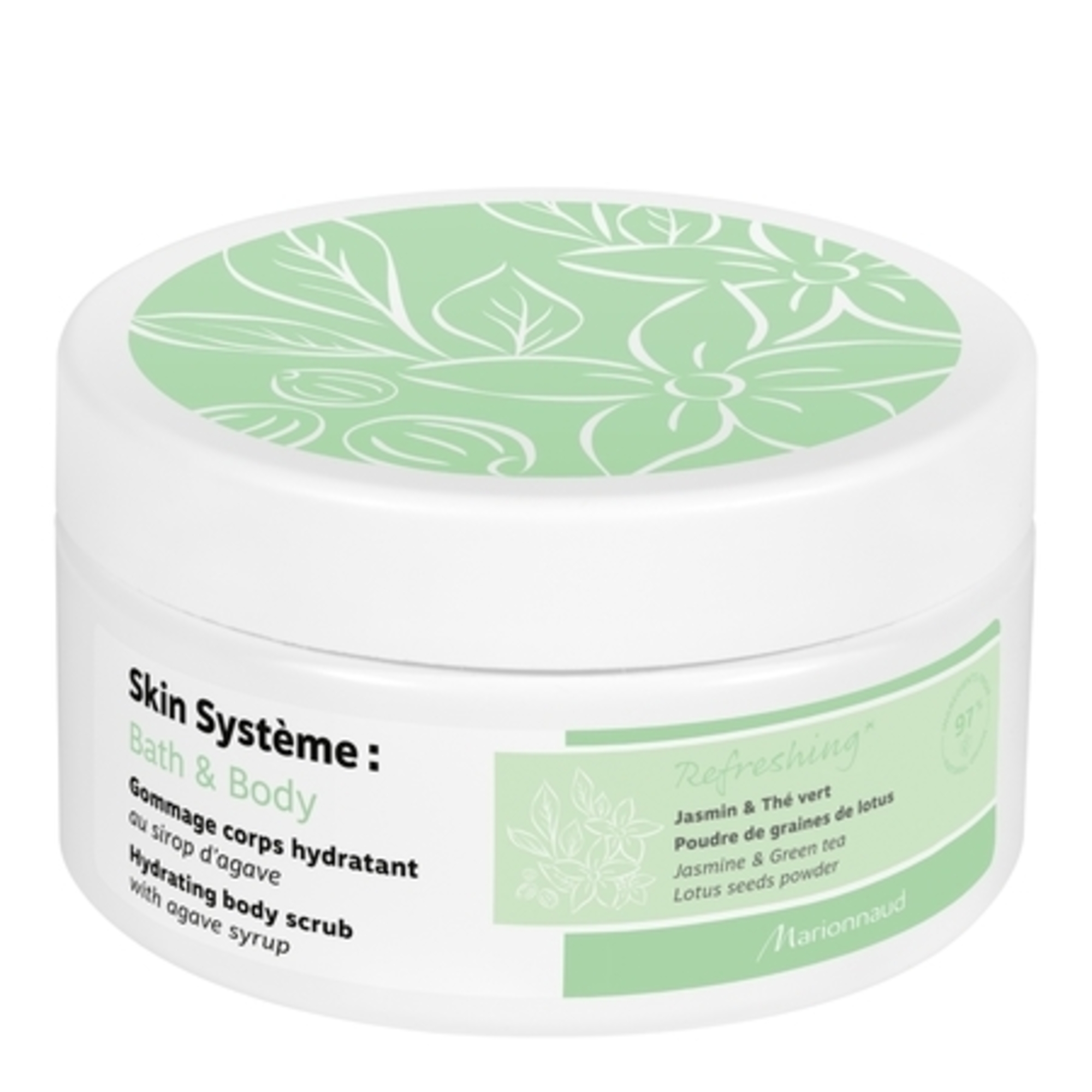 SKIN SYSTÈME: BATH & BODYGommage corps hydratant jasmin & thé vert
