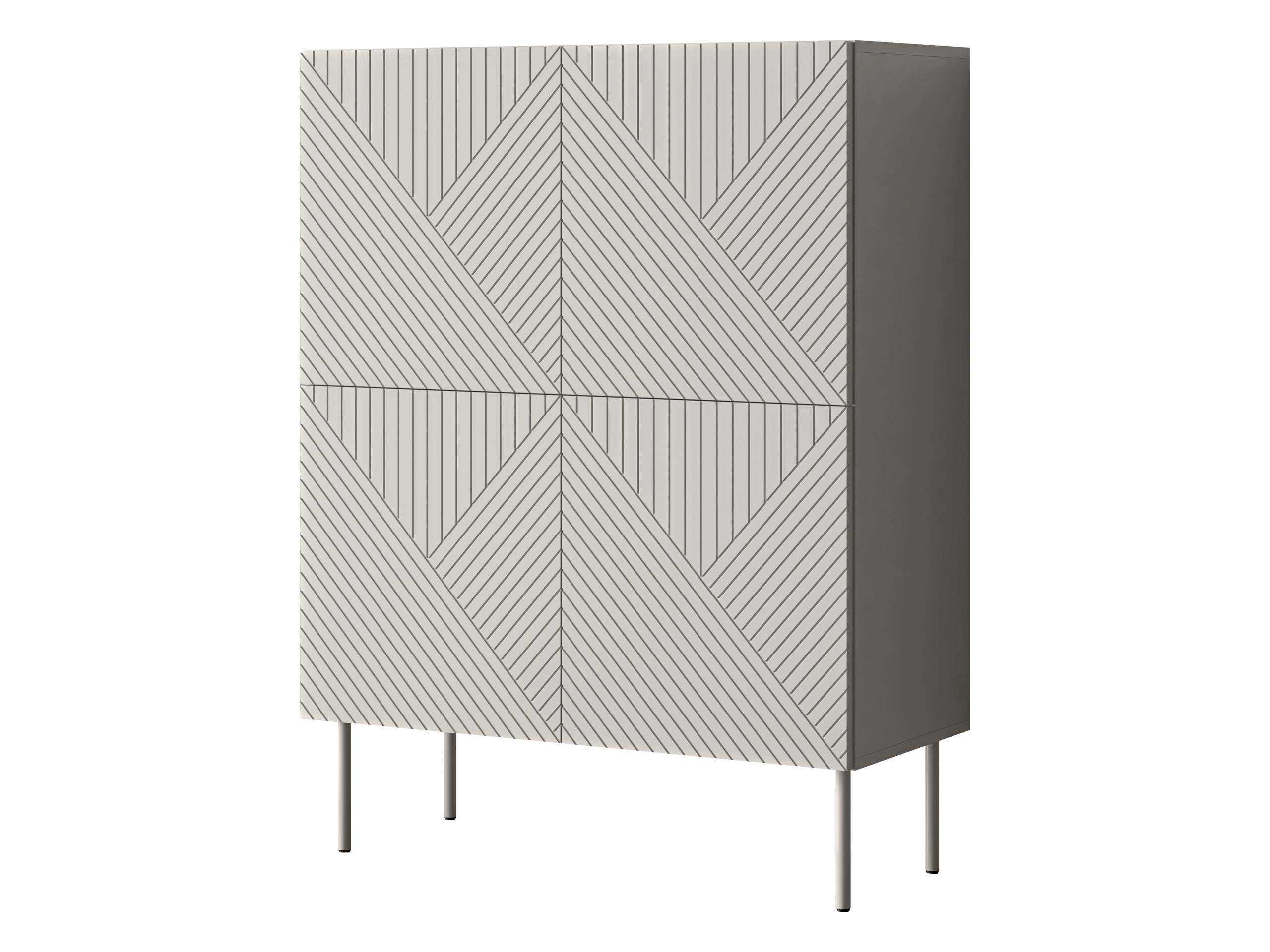 Komoda na nóżkach Art Deco Kaszmir 89 4D