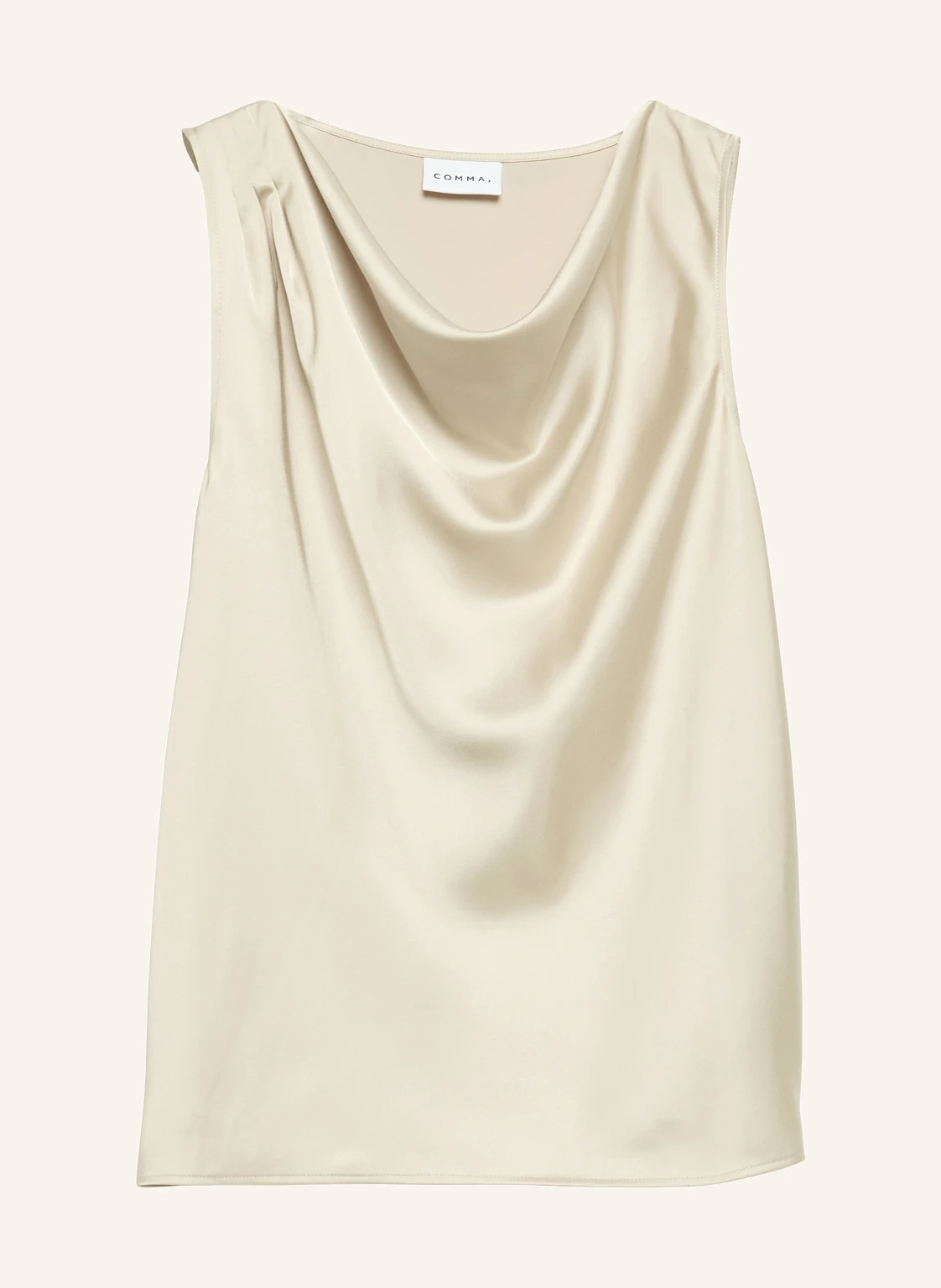 COMMA Blusentop aus Satin