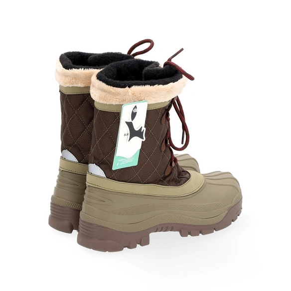 Halbstiefel »Denali «, Gr. 40 khaki, mokka u. gefütteter Rand