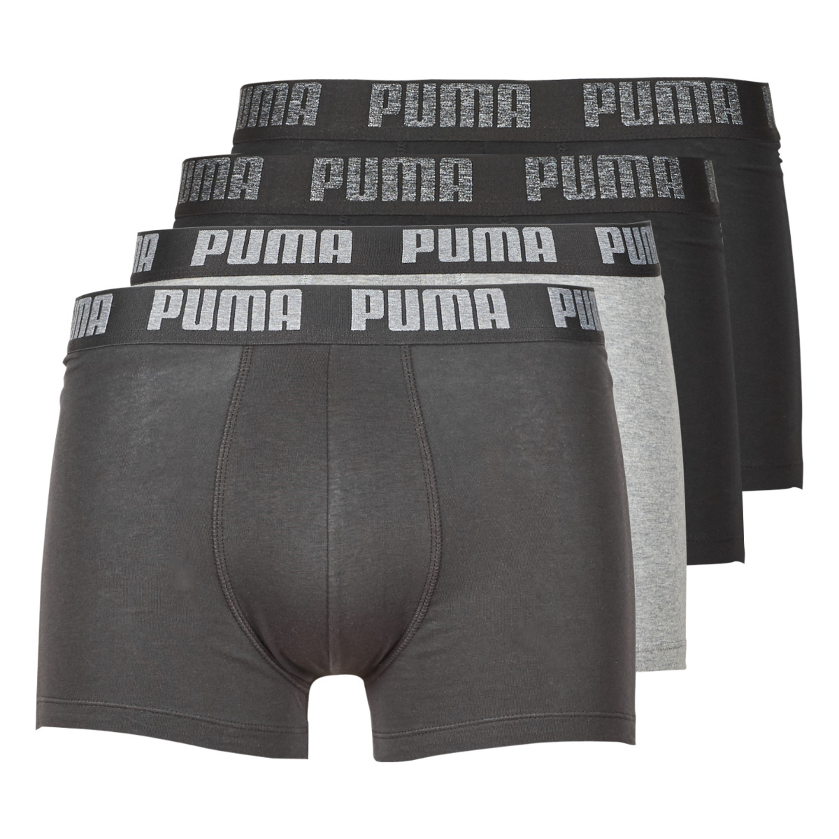 Puma - PUMA BASIC X4 - Black / Black / Grey / Grey