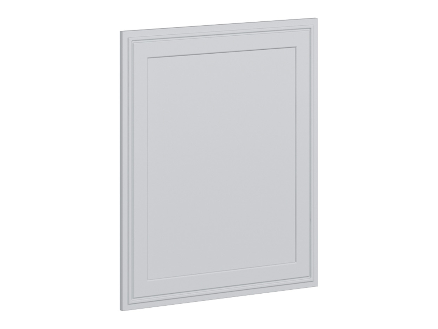 Front do zabudowy zmywarki Verdi 60 cm jasny szary mat