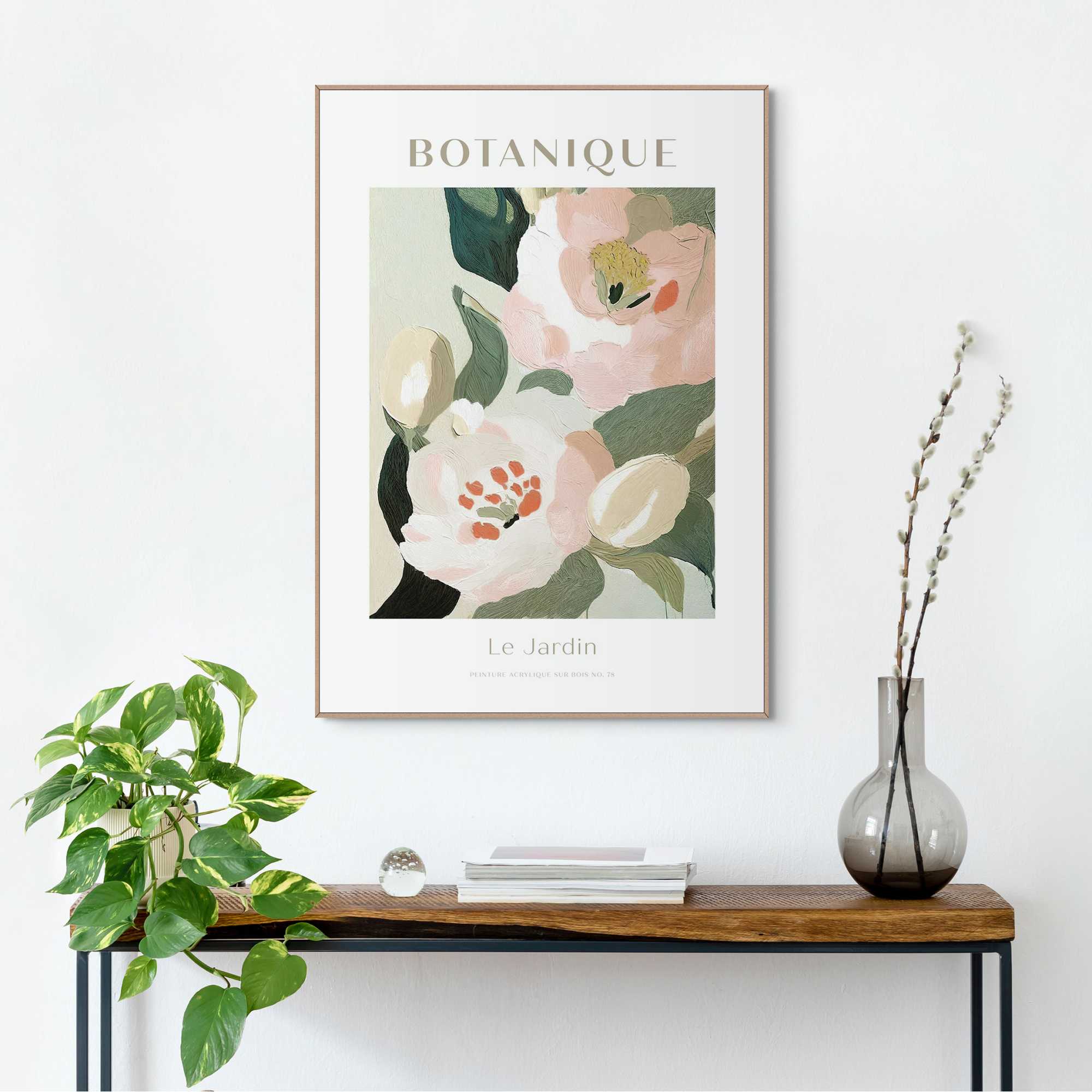 Reinders - Botanique - Schilderij 70x50cm Hout