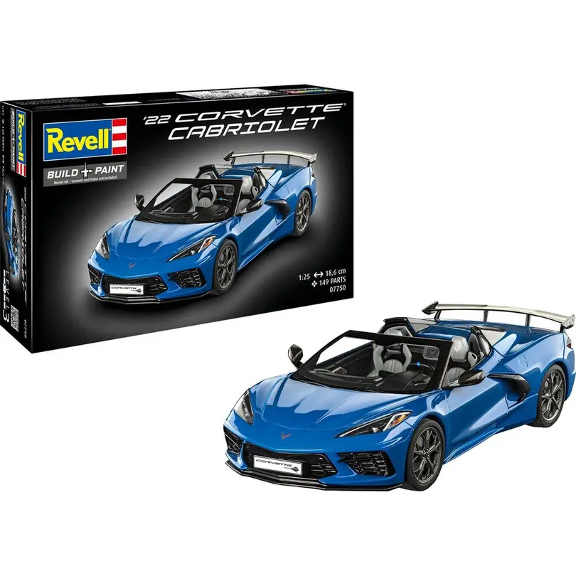 Modellbausatz Corvette C8 Cabriolet
