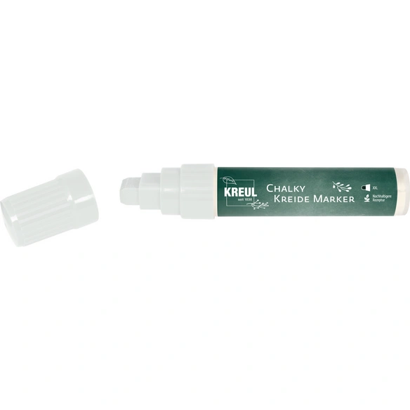 Marker, KREUL Chalky Kreidemarker, XXL snow white