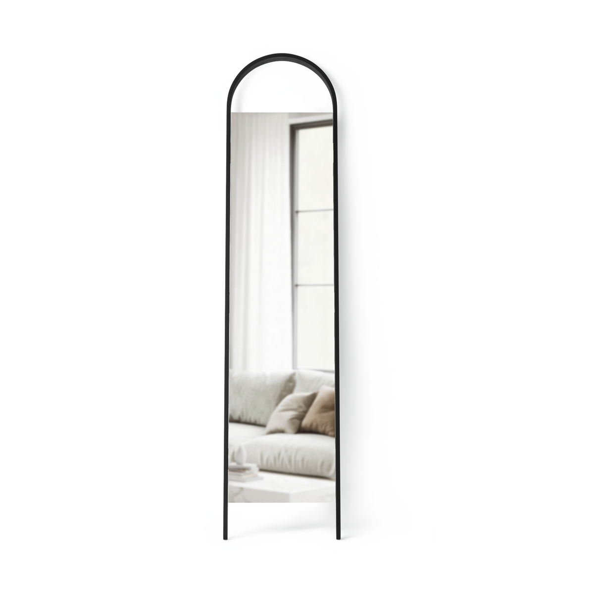 Umbra staande spiegel Bellwood - 45 x 5 x 193 cm - Zwart