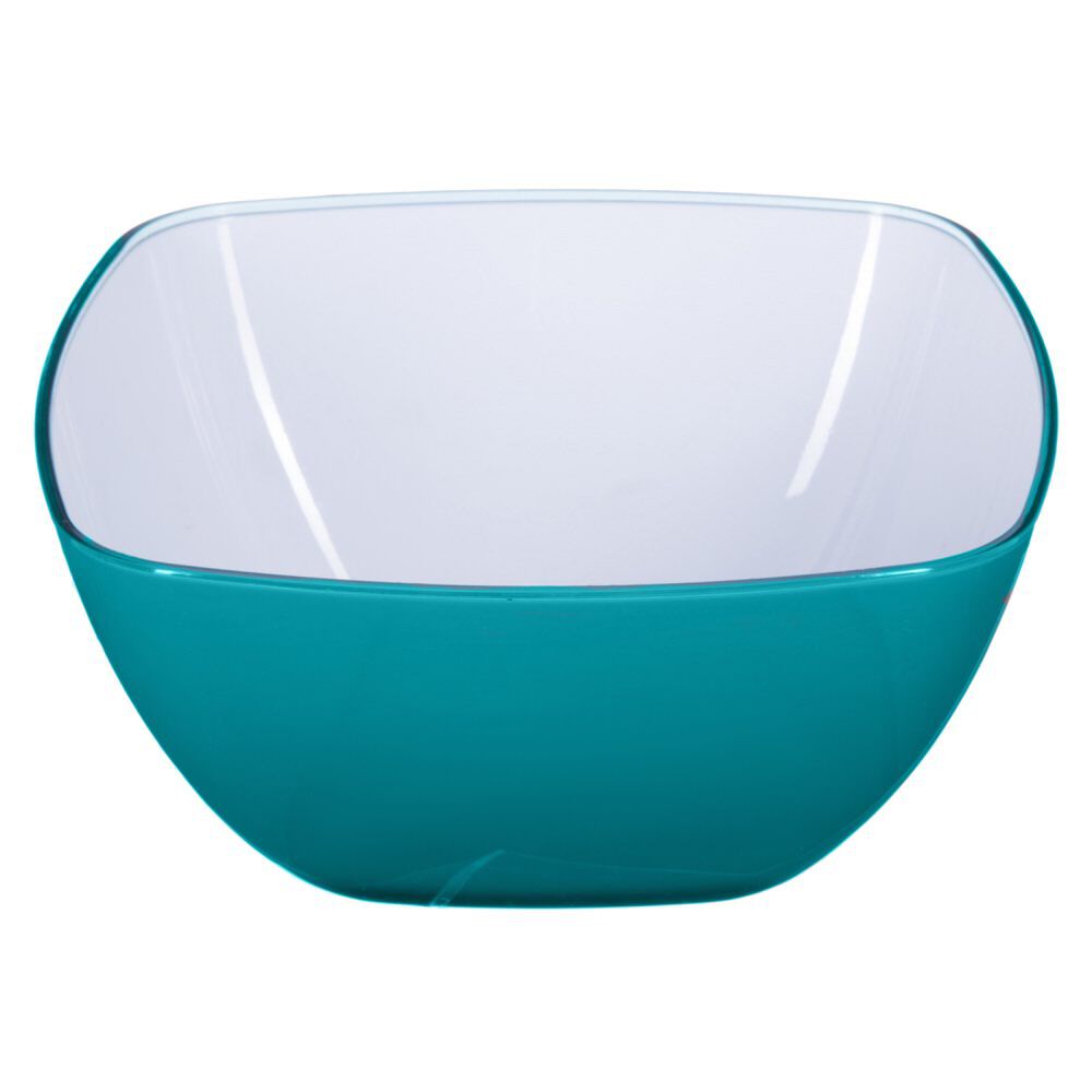 Taça quadrada azul 19cm