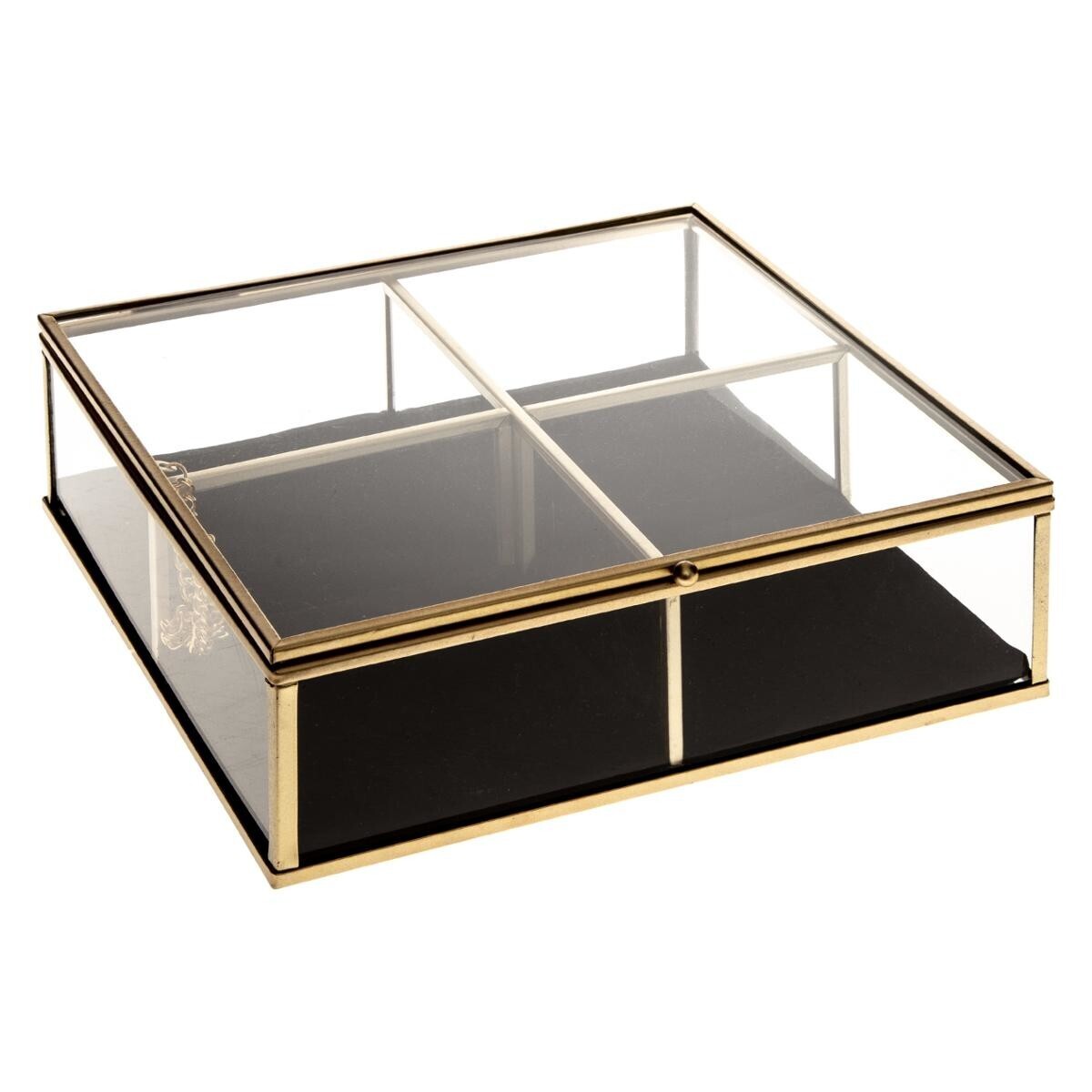 Jewellery box "Gold" Gold, 20x6 cm