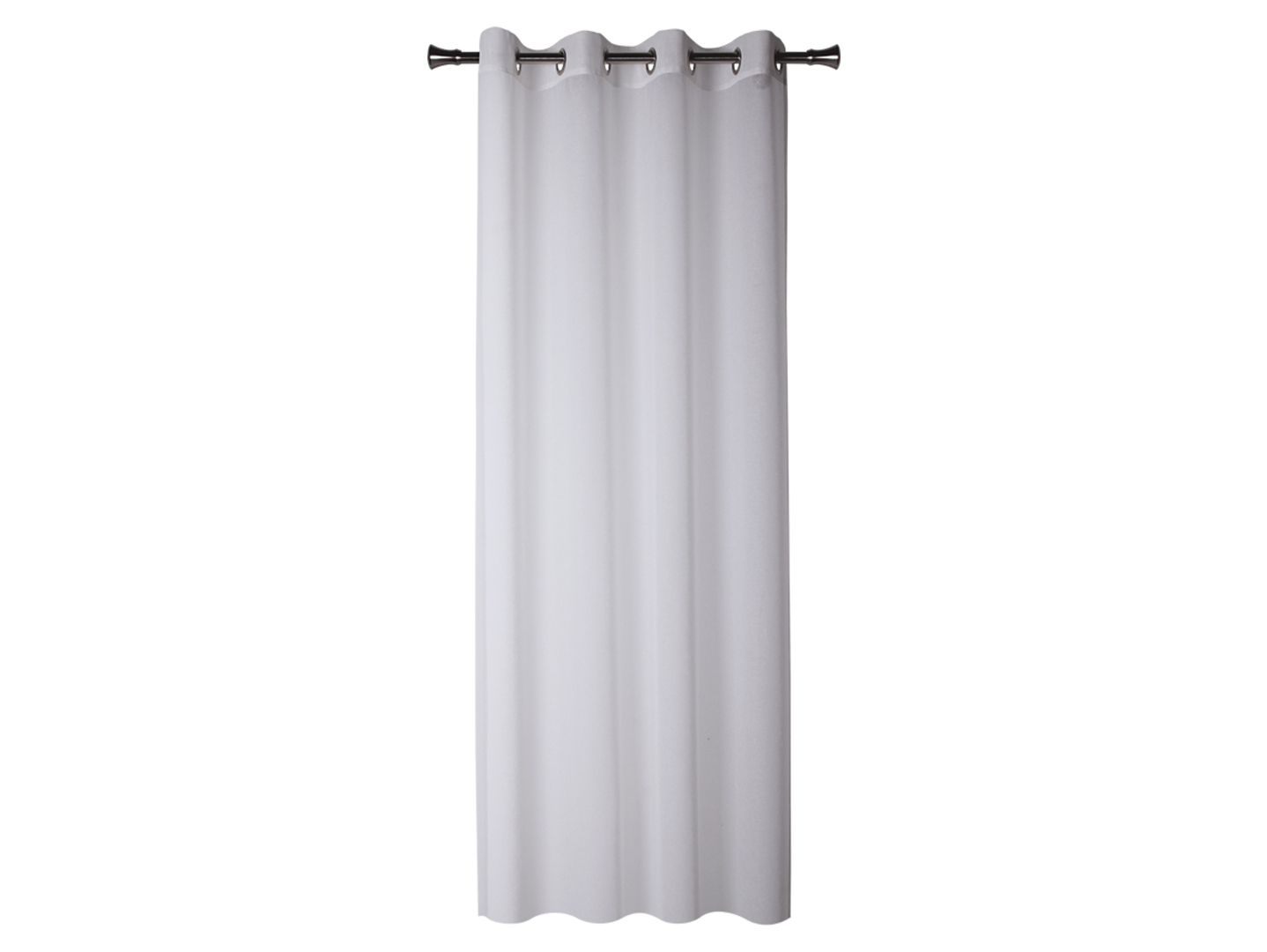 Firana Enigma kółka 140x245 cm biała
