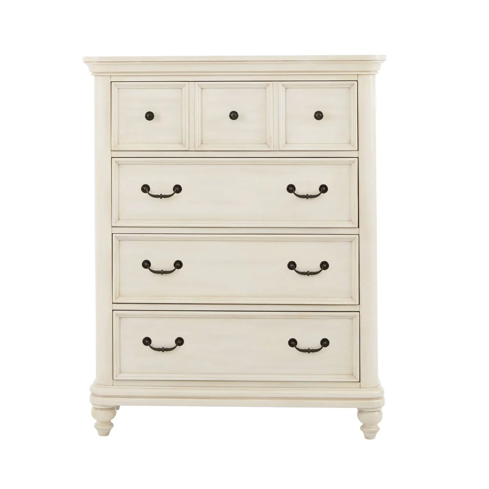 Madison Traditional White Wood 4-drawer Chest