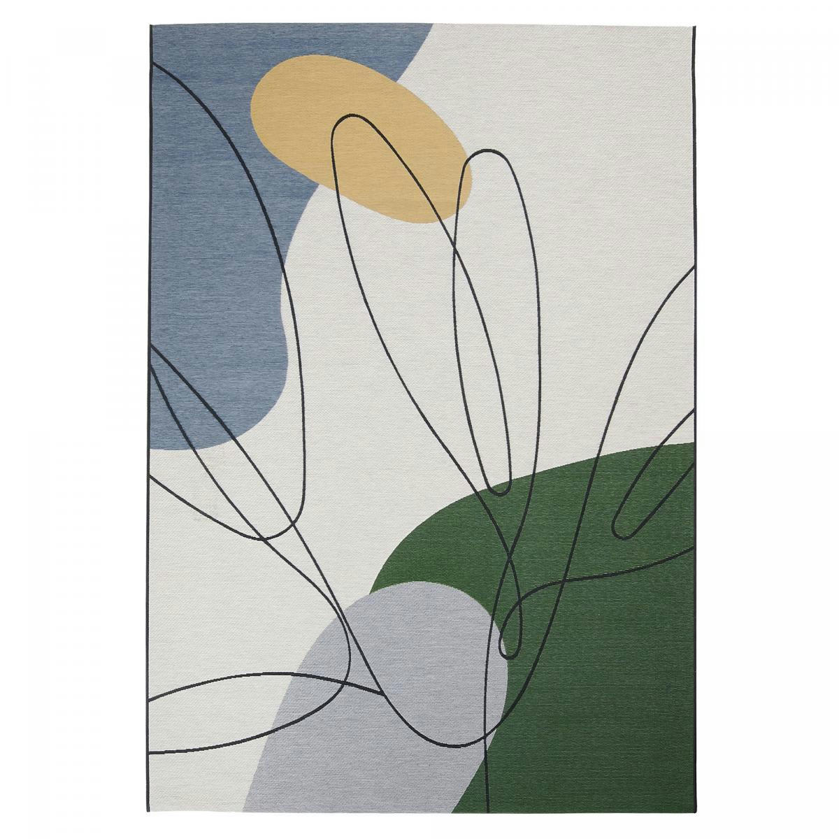 AZA - Tapis extérieur beige 120x180