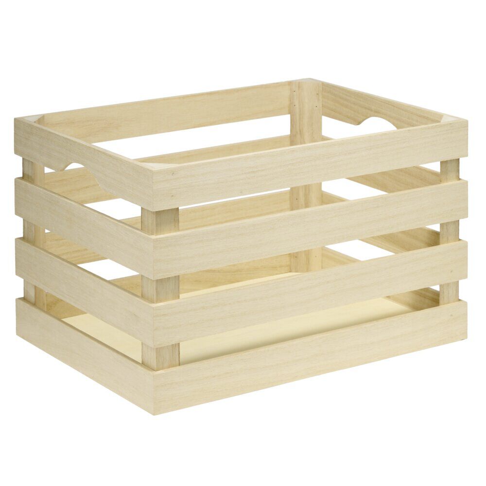 Cagette en bois 38x28xH23cm