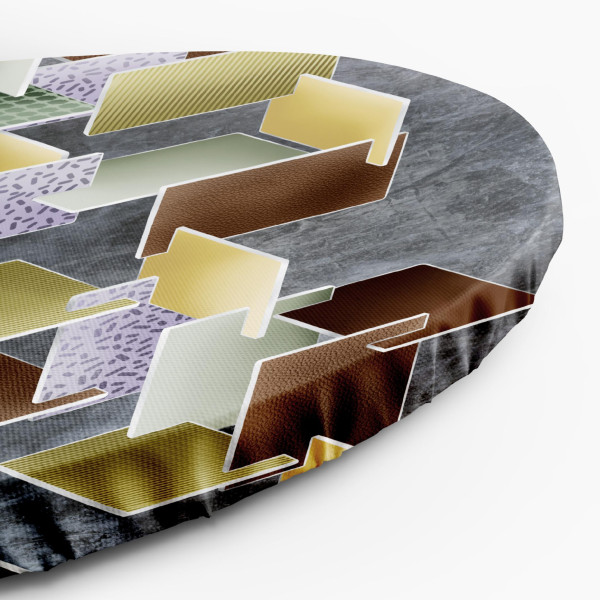Feeby Okrągly obraz, Puzzle 3D 40d