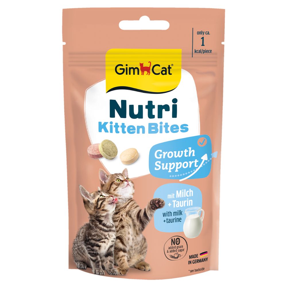 GimCat Nutri Kitten Bites with Milk + Taurine