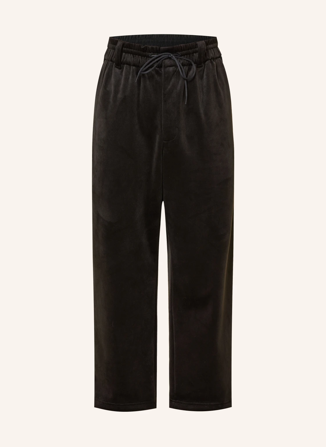 Y-3 Hose im Jogging-Stil Loose Fit aus Samt