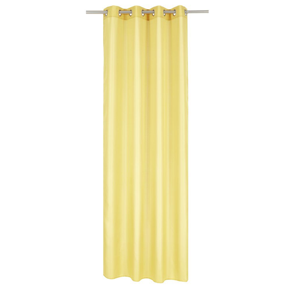 Rideau occultant fenêtre jaune 140x180cm