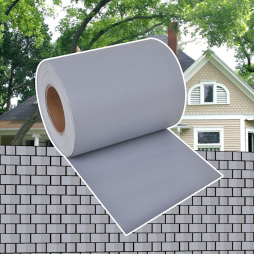 NNEVL Garden Privacy Screen PVC 70x0.19 m Light Grey