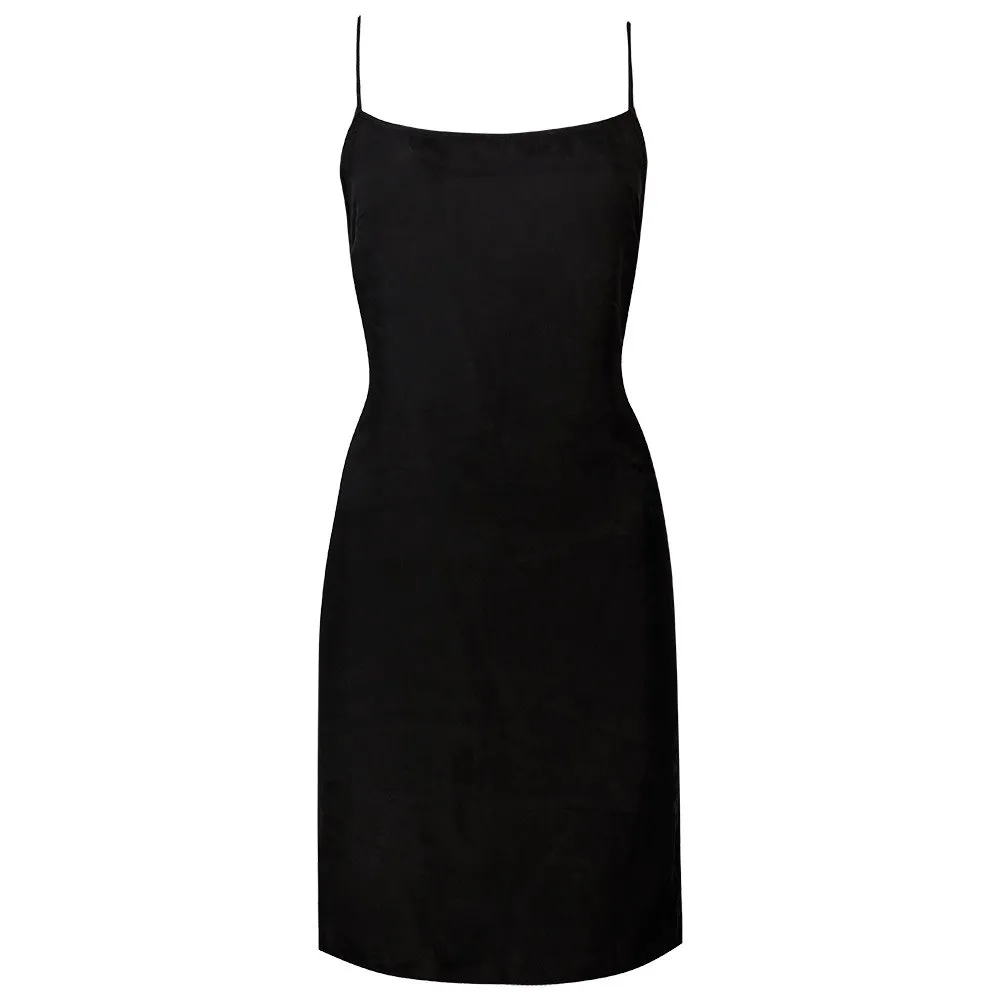 Superdry Studios Cupro Mini Slip sleeveless dress