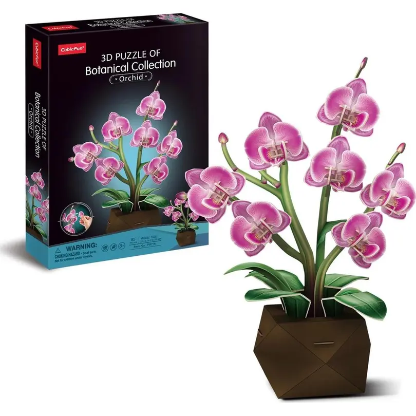 3D-Puzzle Orchidee